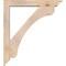 Ekena Millwork Legacy Traditional Smooth Bracket w/ Offset Brace, Douglas Fir, 5 1/2"W x 34"D x 38"H BKT0604X34X38LEC01SDF - alternate 3